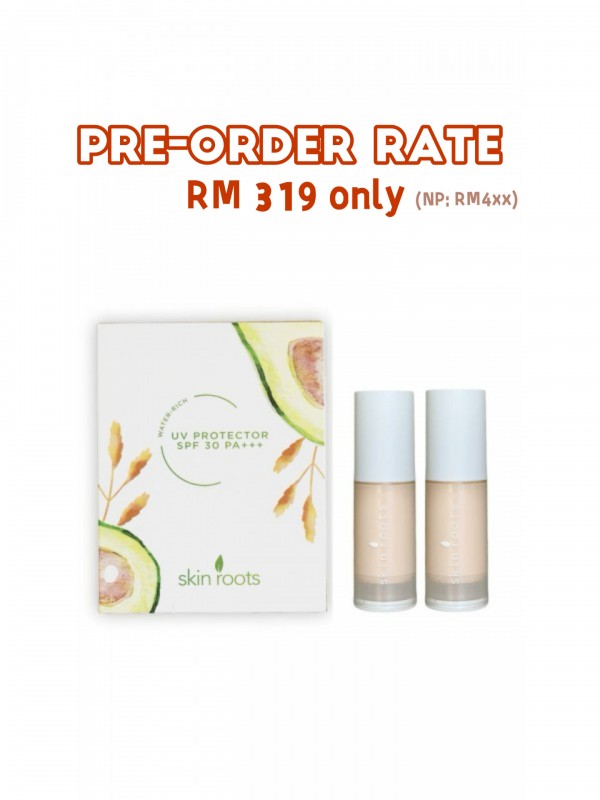 .Twin Packs Water-Rich UV Protector SPF 30 PA+++ (C)